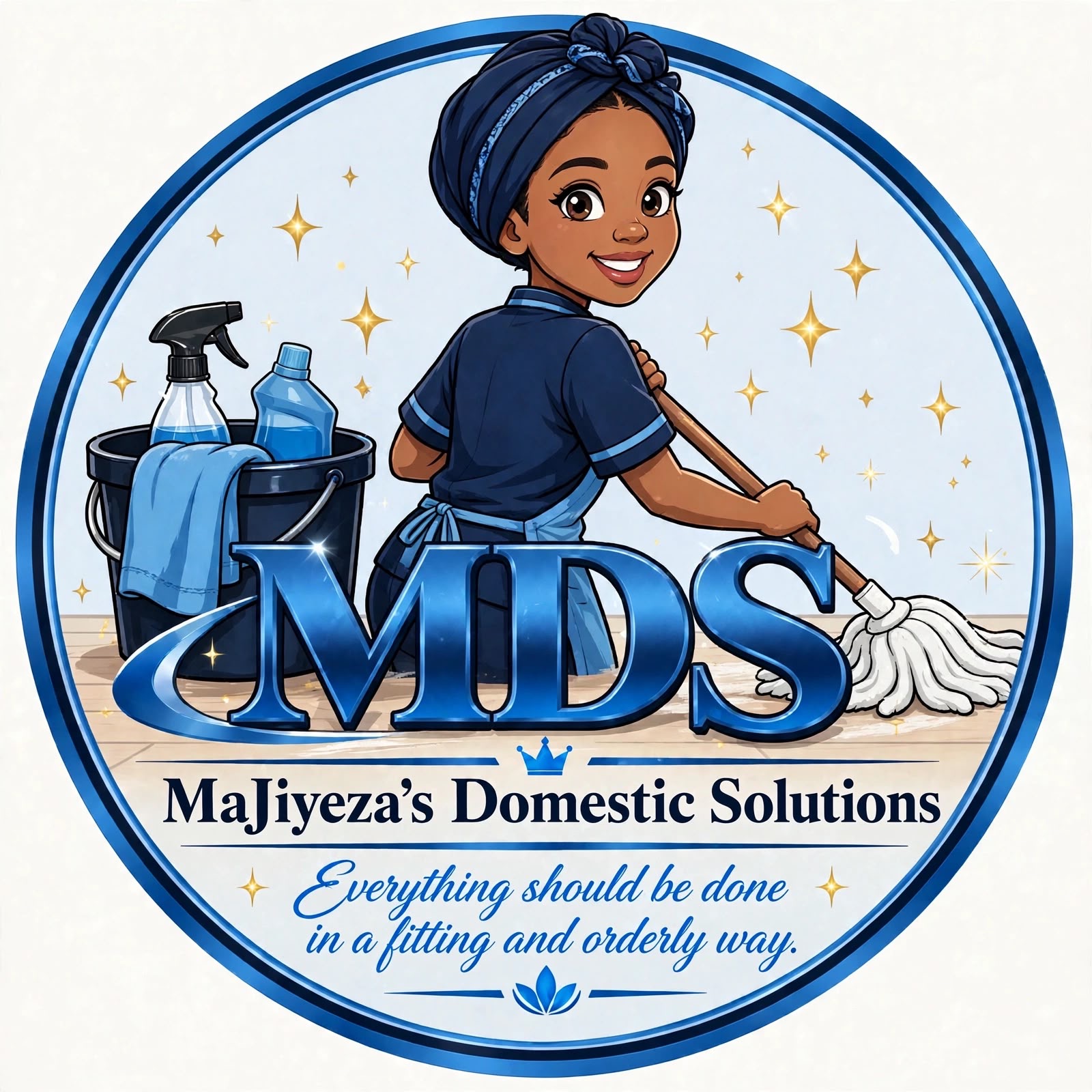 MaJiyeza's Domestic Solutions logo